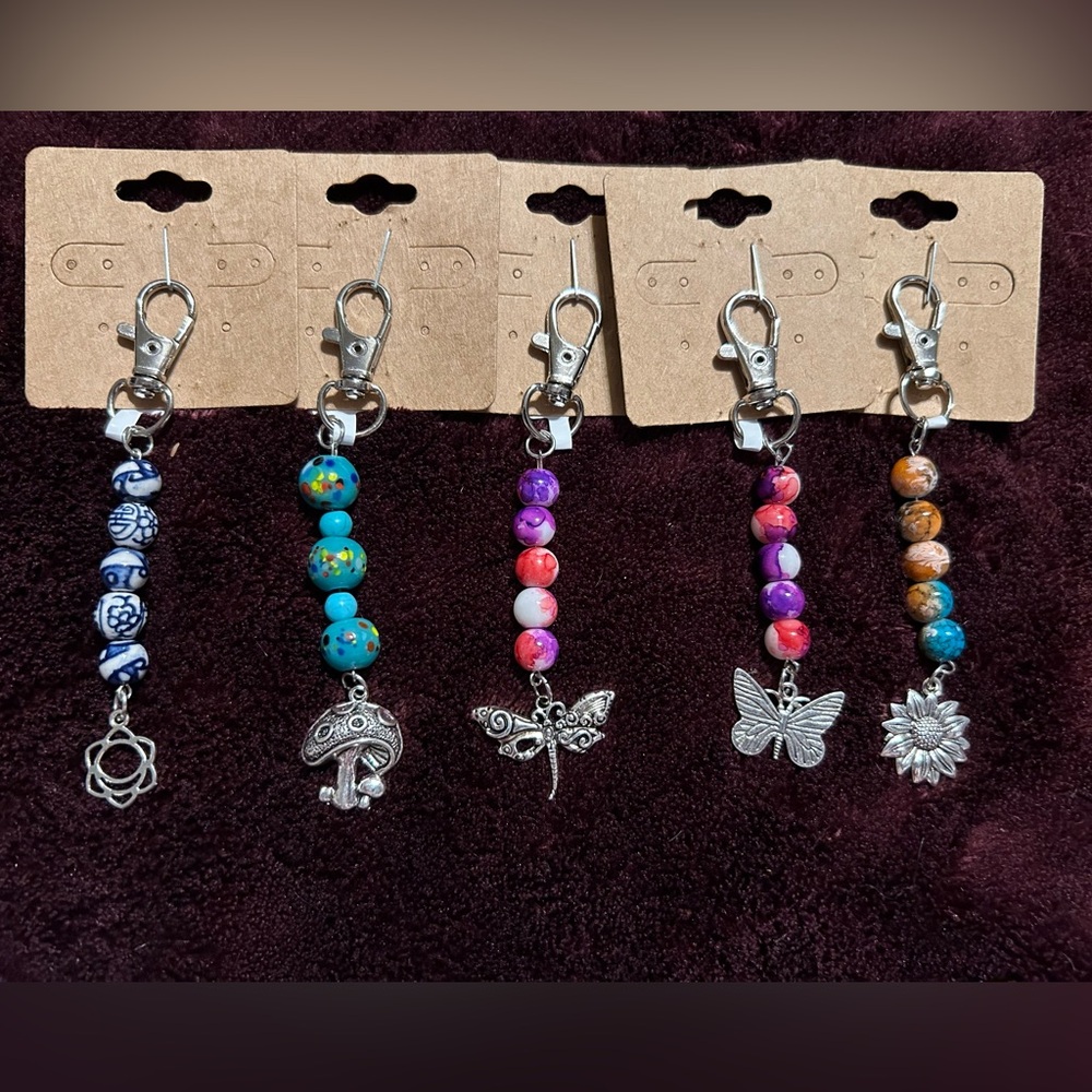 Handmade charms. Multiple styles